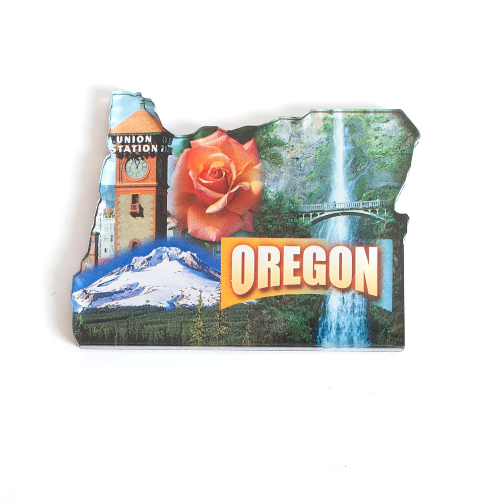 State of Oregon, Morris Magnets, Magnets, Gifts, Acrylic, Oregon, America the Beautiful, 523983